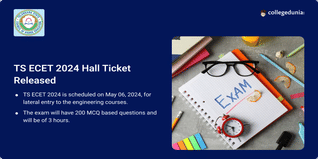 TS ECET 2024 Hall Ticket Released Today @ecet.tsche.ac.in; Check Direct Link Here